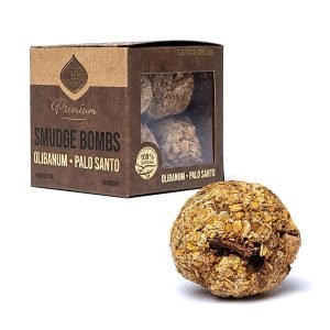 Bombe Smudge Premium Olibano e Palo Santo