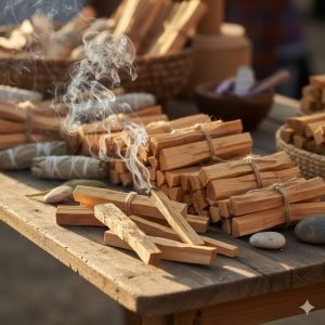 Palo Santo Confezione da 50 gr. con 6/7 Legnetti