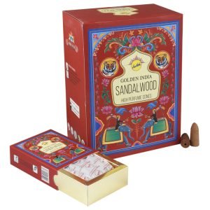 Coni Incenso Sandalwood Sree Vani - Golden India