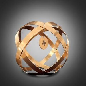 Genesa Crystal alluminio anodizzato ramato misura 32cm