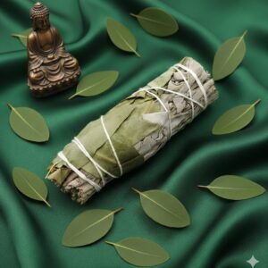 Smudge di Salvia Bianca con Eucalipto