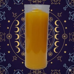 Candela Gialla per Rituali