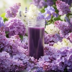 Candela Viola per Rituali